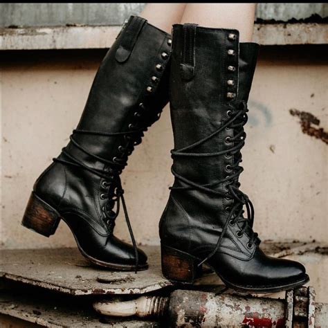 granny boot|Lace up granny boots + FREE SHIPPING .